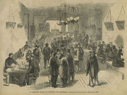 “A Gambling Scene in Denver, Colorado,” Harper’s Weekly February 1, 1866.